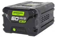 GD-60 60V Литий-Ионный Аккумулятор 2 А/ч GREENWORKS G60B2, арт 2918307